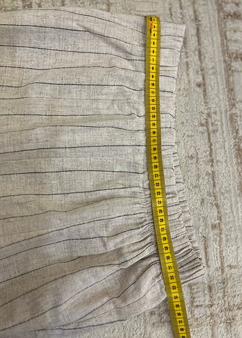 Emnora kadın keten pantolon - Görsel 4