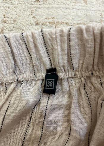 Emnora kadın keten pantolon - Görsel 7