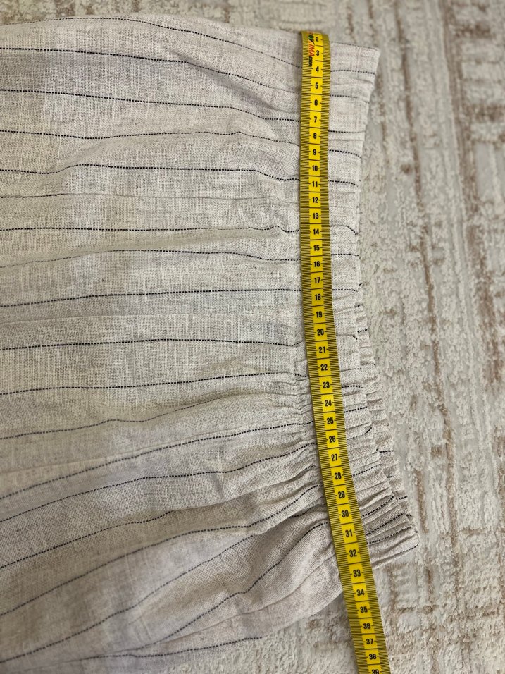 Emnora kadın keten pantolon - Görsel 4