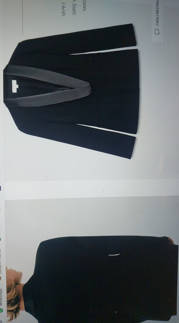 Düğmeli Siyah Kadın Blazer Ceket
AÇIKLAMADA GARANTİ VAR! - Görsel 5