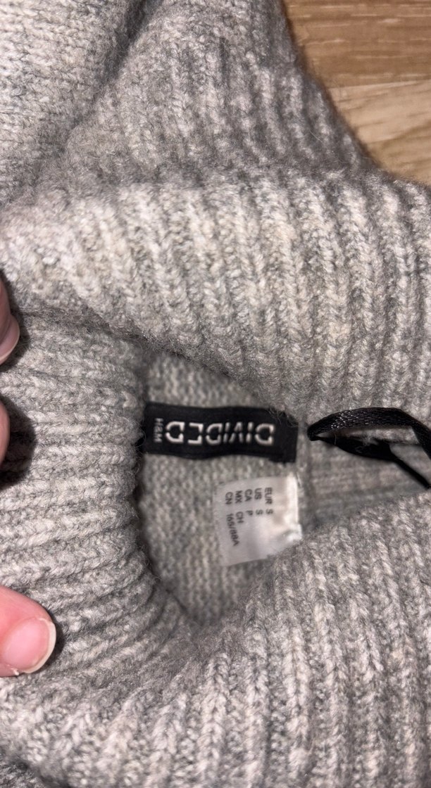 H&M Kadın Boğazlı Yün Kazak - Görsel 2