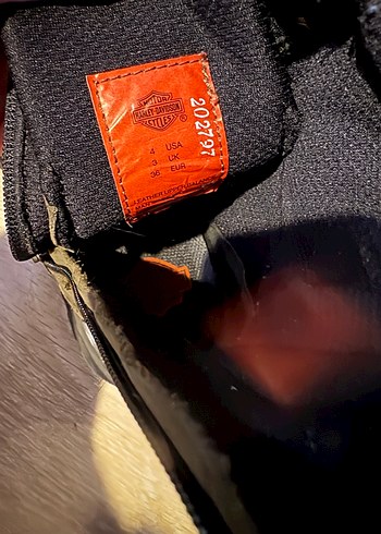 Kadın Kamuflaj Desenli Harley Davidson bot - Görsel 3