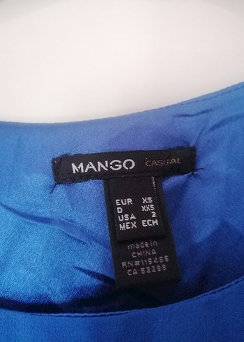 Mavi Piliseli Midi Elbise - Görsel 3