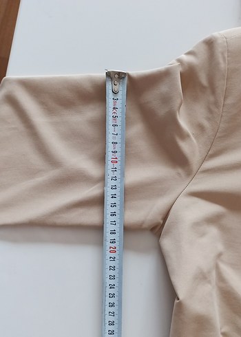 Bej  Fermuarlı Kadın Tunik - Görsel 7