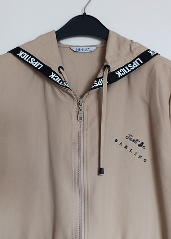 Bej  Fermuarlı Kadın Tunik - Görsel 3