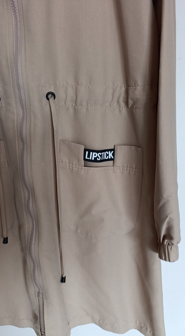 Bej  Fermuarlı Kadın Tunik - Görsel 2