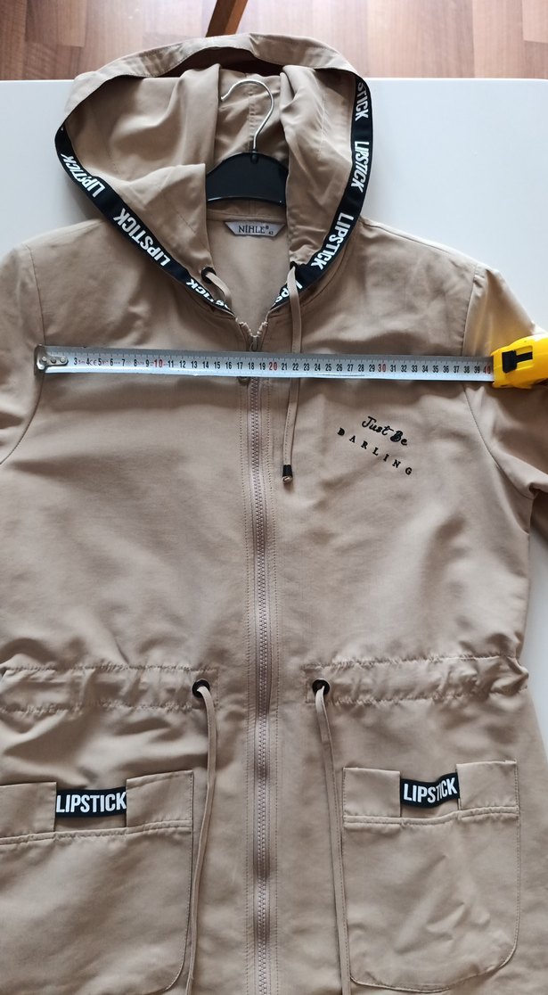 Bej  Fermuarlı Kadın Tunik - Görsel 5