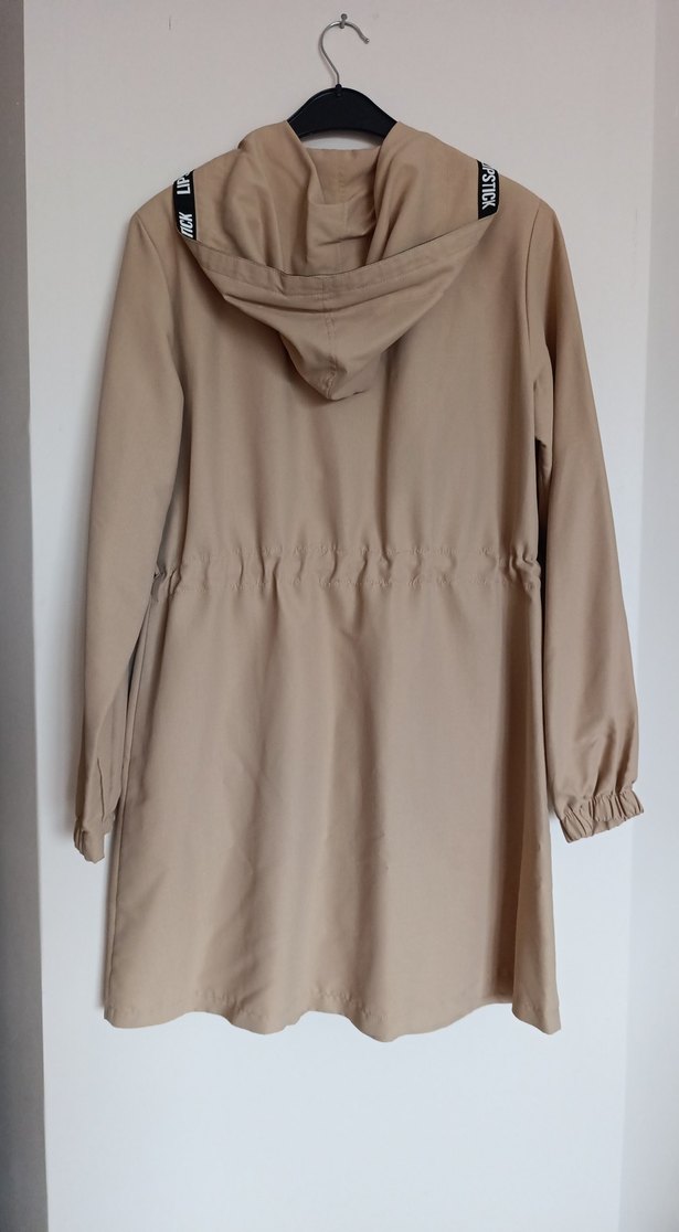 Bej  Fermuarlı Kadın Tunik - Görsel 4