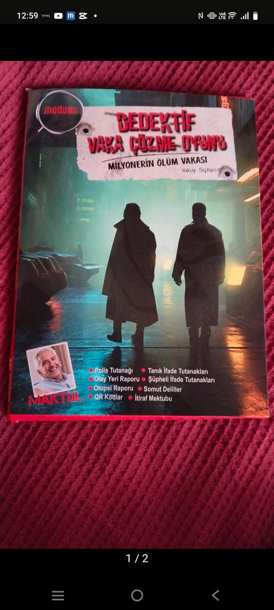 Dedektif Vaka Çözme Oyunu - Milyonerin Ölüm Vakası - Görsel 2
