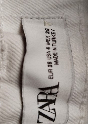 Beyaz Kadın Pantolonu - Görsel 2