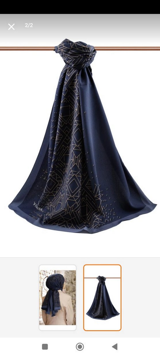 Karamel Renk Kadın Drapeli Şal - Görsel 2