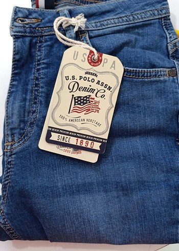 36 Beden Mavi Regular Fit Denim kadın Jean Pantolon