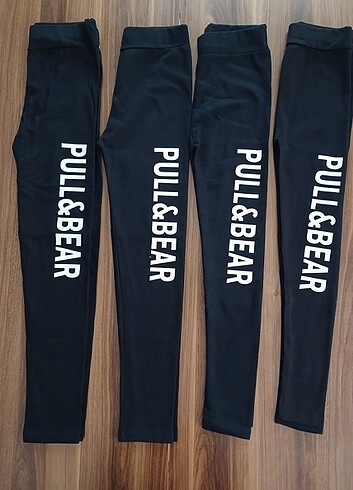 Pull and Bear Pull Bear Siyah bayan tayt S-L-XL-M