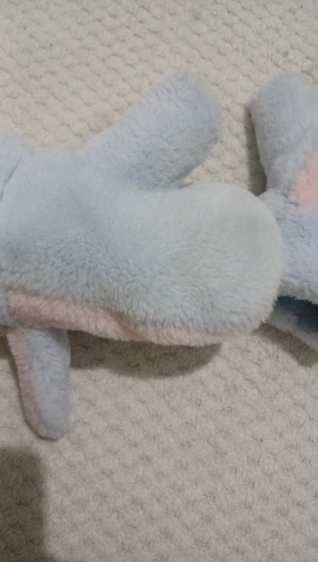 Kız Çocukları İçin Pastel Renkli Kürklü Eldiven - Görsel 3