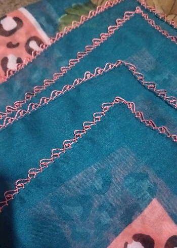 Bohem Çok Renkli Kadın igne oyası - Görsel 3