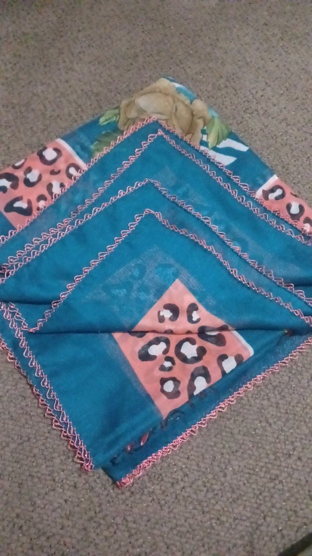 Bohem Çok Renkli Kadın igne oyası - Görsel 2