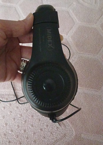 Kablolu Siyah Kulaklık - Görsel 2