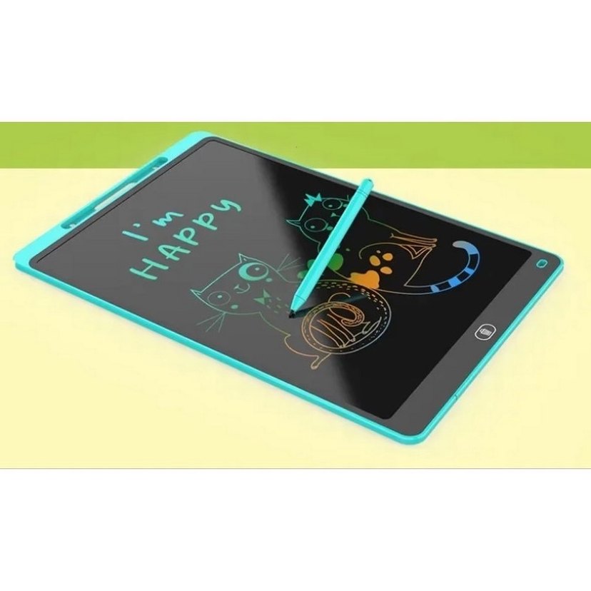 Çocuklar İçin Eğitici Renkli Çizim Tableti 10 İnç - Görsel 3