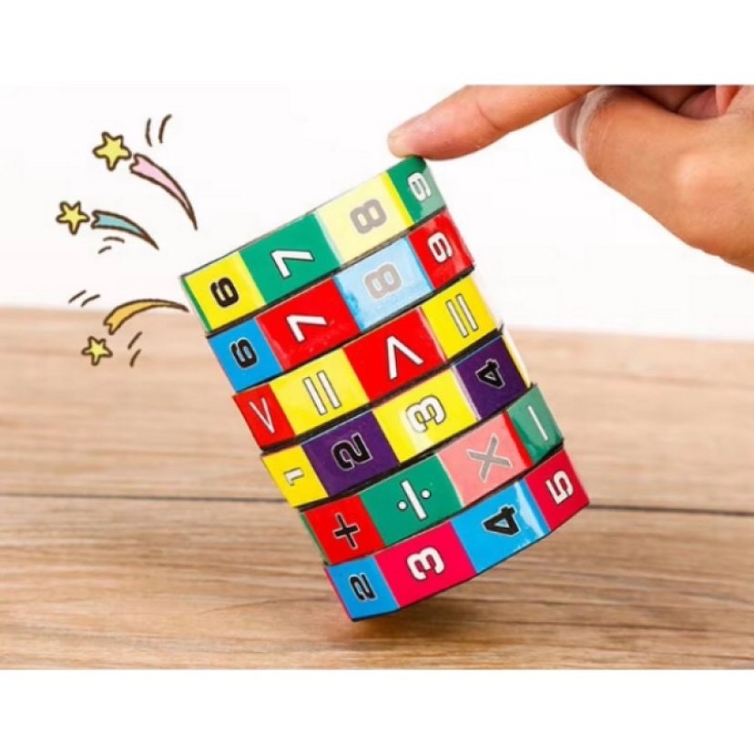 Renkli Matematik Eğitici Küpü - Görsel 3