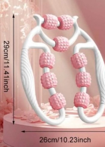 Selülit Masaj Aleti 9 Tekerlekli Lenf Drenaj Rulosu - Görsel 5