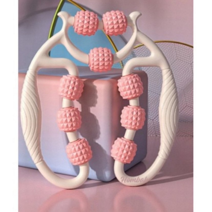 Selülit Masaj Aleti 9 Tekerlekli Lenf Drenaj Rulosu - Görsel 3