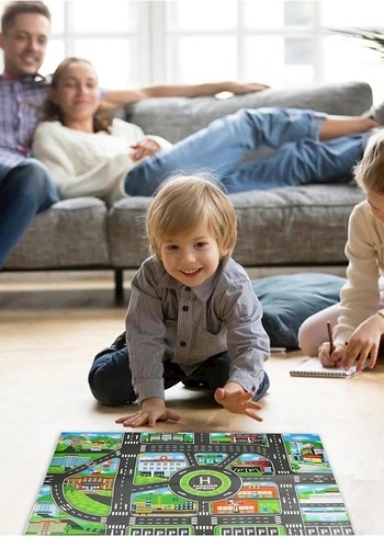 Çocuk Oyun Matı (Mutlu Şehir Hayatı) - Görsel 2