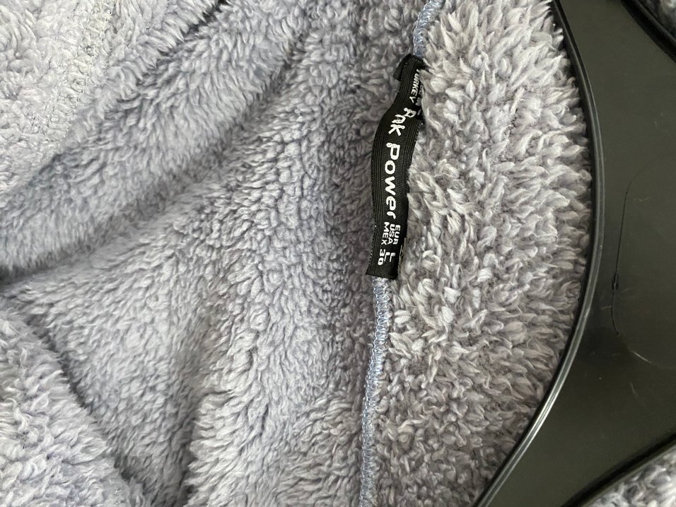 Gri Düğmeli Kadın Polar Ceket - Görsel 3