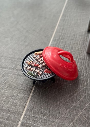 Barbie Gri Oyuncak Izgara Seti - Görsel 2