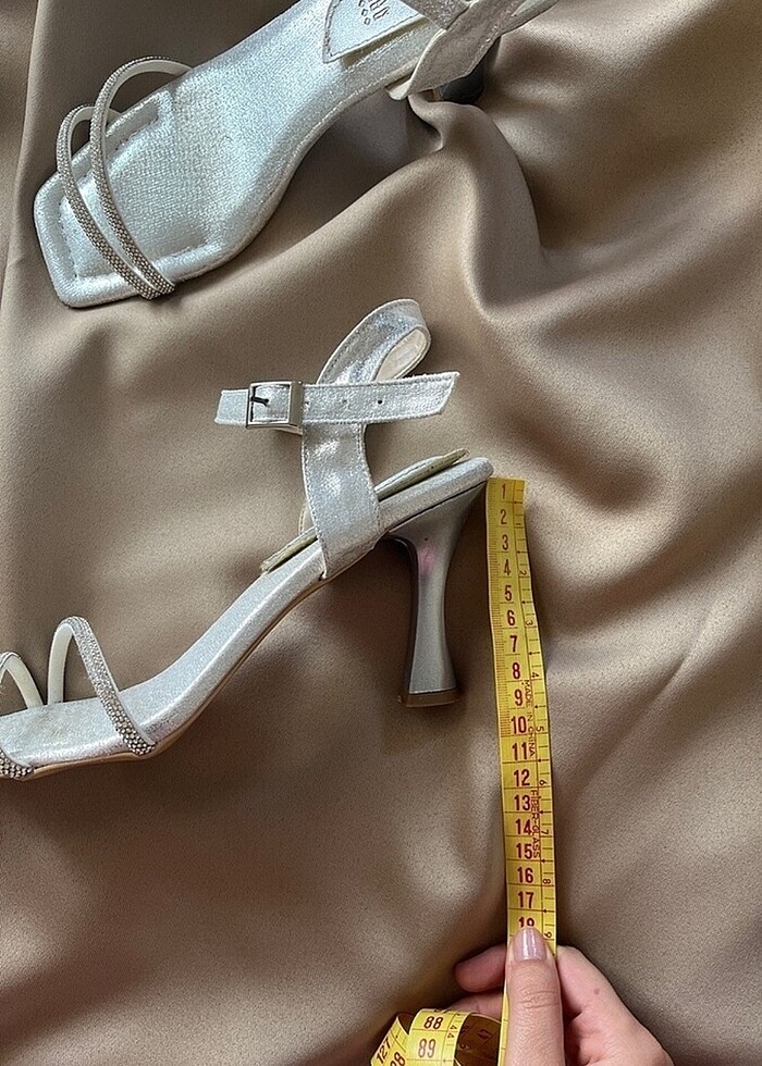 Taşlı Topuklu Ayakkabı - Görsel 2