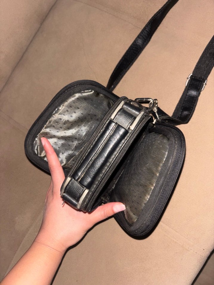 Siyah Erkek Omuz Çantası Tokalı - Görsel 5