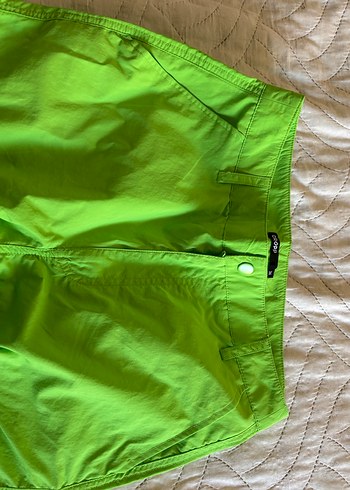 Parlak Yeşil Rahat Kesim Kadın Pantolon - Görsel 6