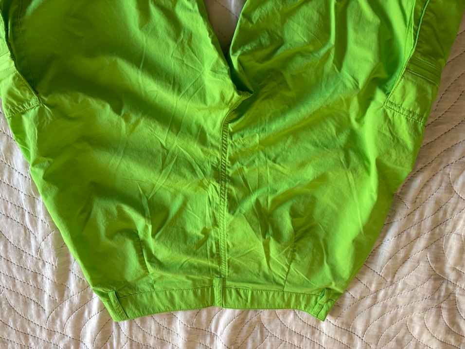 Parlak Yeşil Rahat Kesim Kadın Pantolon - Görsel 5