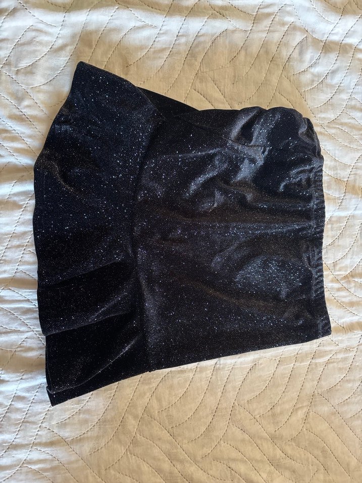 Kız Çocuk Siyah Mini Etek Fırfırlı - Görsel 3