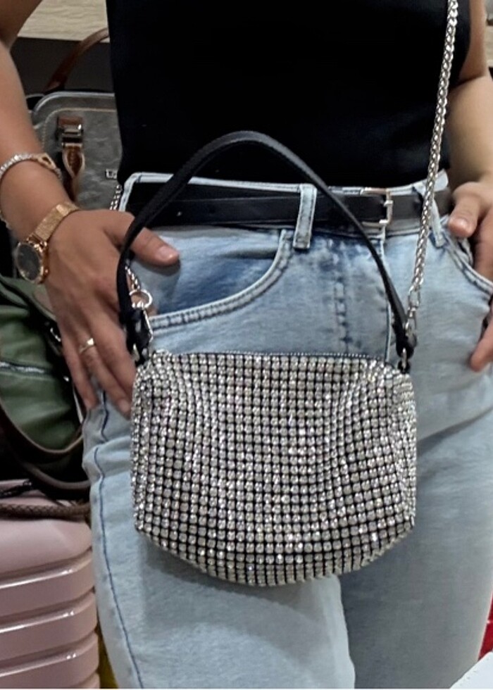 Taşlı çanta - Görsel 2