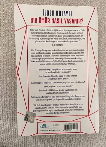  Beden Renk BİR ÖMÜR NASIL YAŞANIR- İLBER ORTAYLI