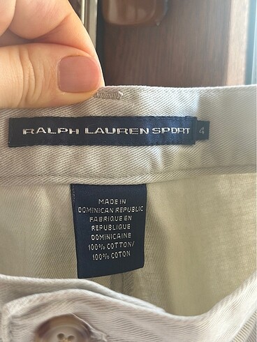 Ralph lauren kadın şort