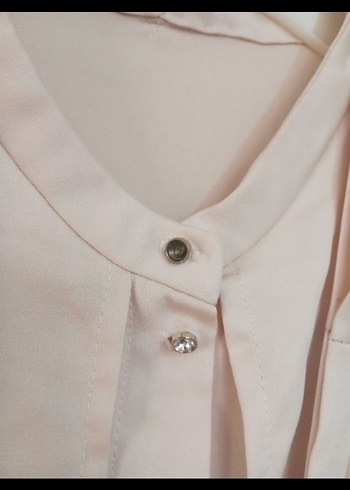 Uzun Keten Tunik, Düğmeli, Bohem Tarz - Görsel 2