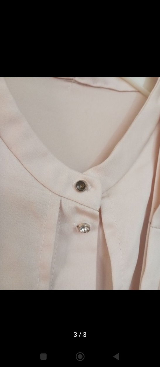 Uzun Keten Tunik, Düğmeli, Bohem Tarz - Görsel 2