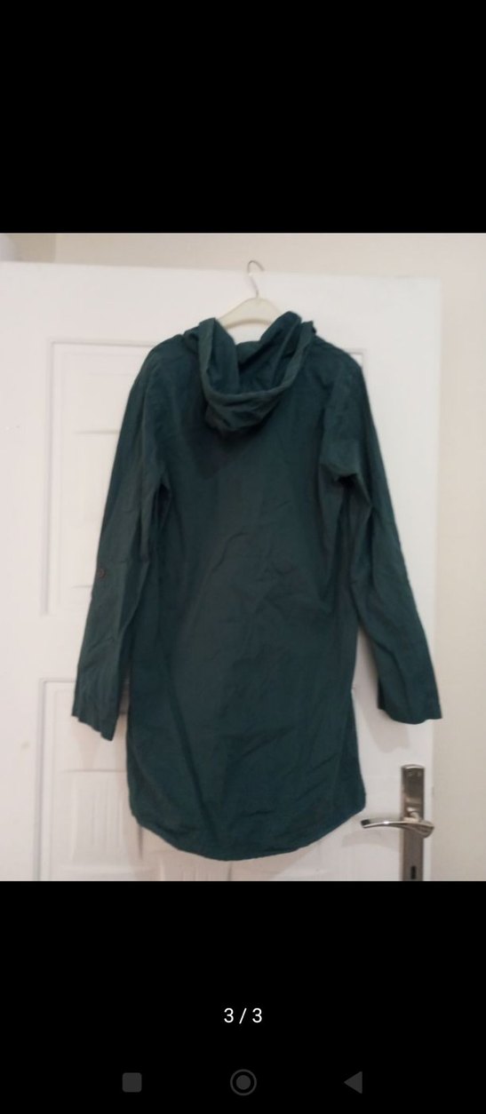 Uzun Kollu Yeşil Kadın tunik - Görsel 3