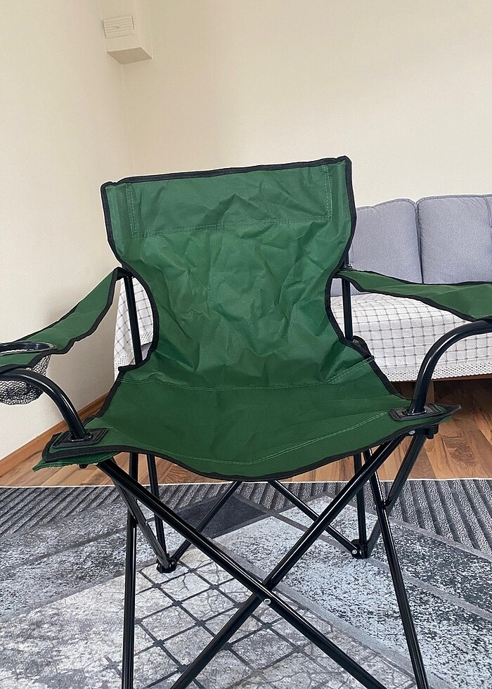 Katlanabilir kamp sandalyesi - Görsel 2