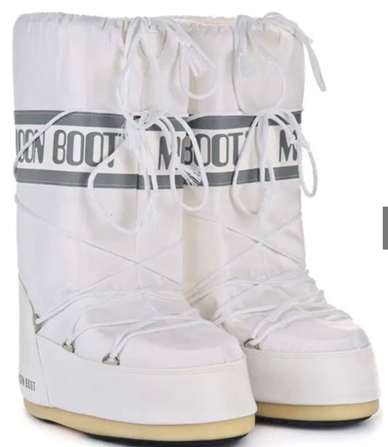 Beyaz Kadın moon  Boot - Görsel 2