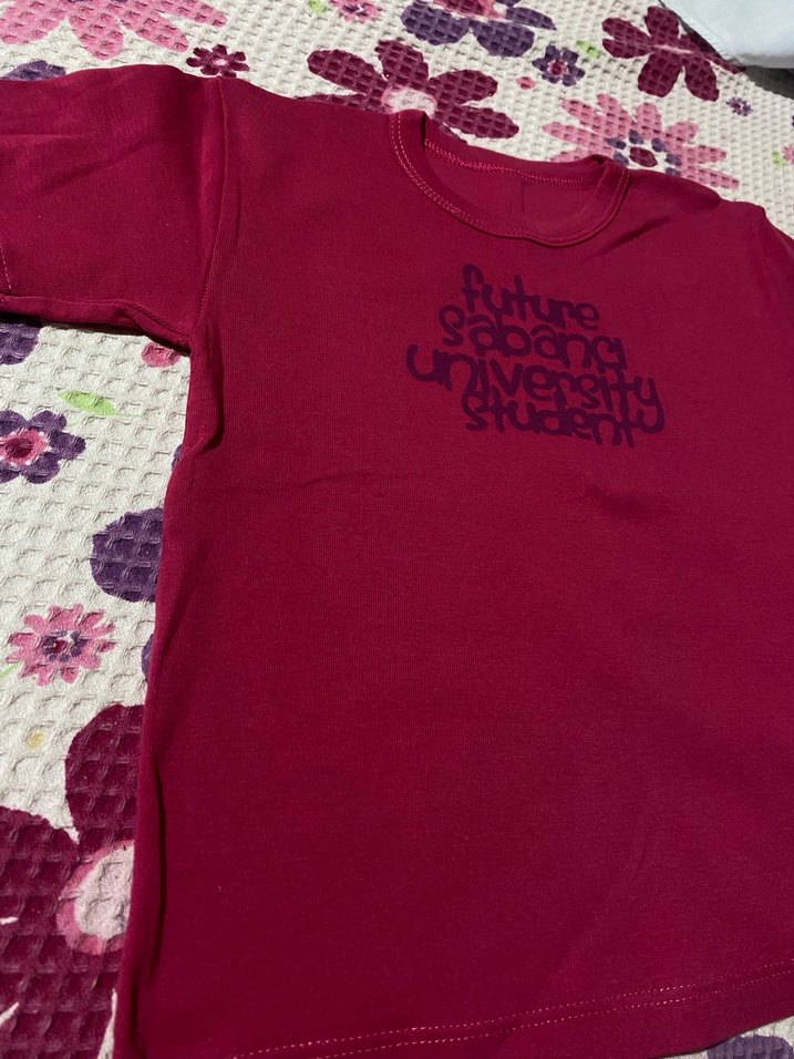 2-3 Yaş Pembe Kız Çocuk Kısa Kollu Baskılı Tişört - Görsel 3