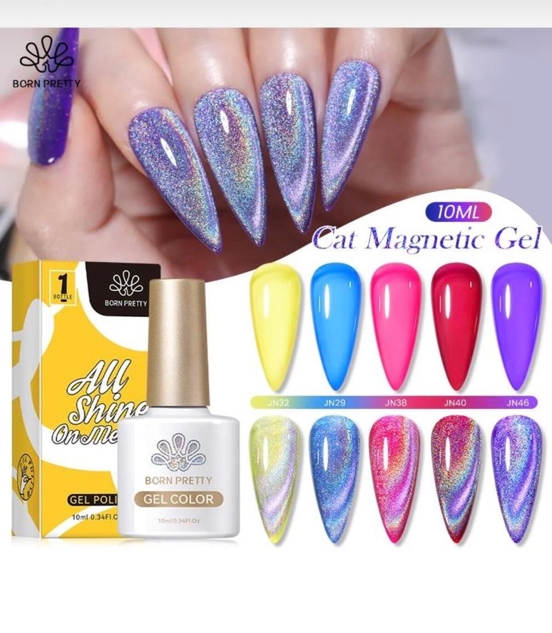 Renkli Kedi Gözü Oje(Hediyelidir) - Görsel 2