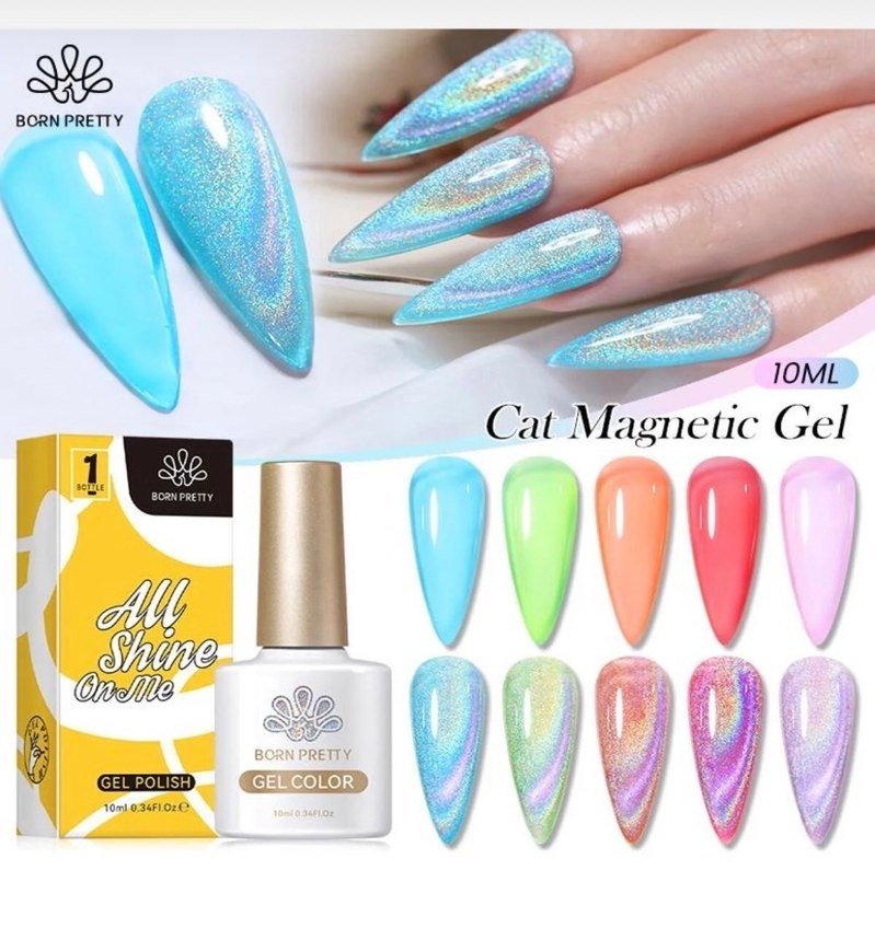 Renkli Kedi Gözü Oje(Hediyelidir) - Görsel 3