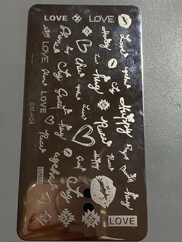 Nail Art Stampa Plakası(HEDİYELİİ) - Görsel 2