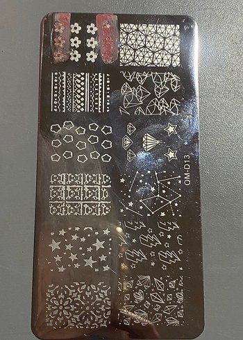 Nail Art Stampa Plakası(HEDİYELİİ) - Görsel 2