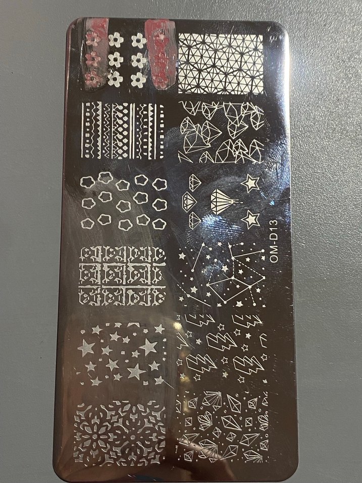 Nail Art Stampa Plakası(HEDİYELİİ) - Görsel 2