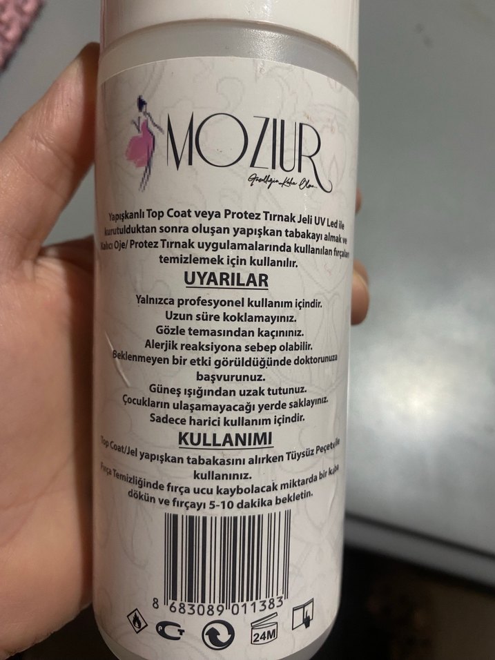 Mozur Protez Tırnak Temizleyici - Görsel 2