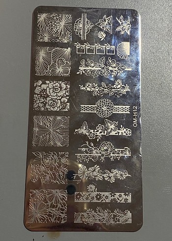 Nail Art Stampa Plakası(HEDİYELİİ) - Görsel 2