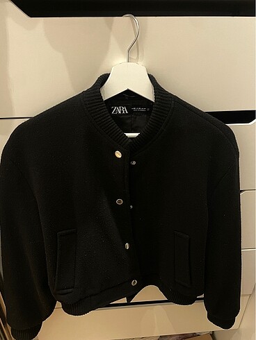 xs Beden Zara siyah bomber